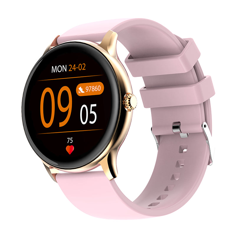 Reloj Smart Watch Z12 for Android IOS Sport Smart Watch Heart Rate Tracker Waterproof  Round 2023 Ladies Smart Watch