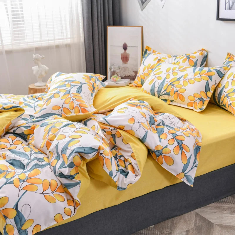 Wholesale  Polyester Printed King Size Duvet Cover Sets Bedding Set Duvet Cover Sets Queen
