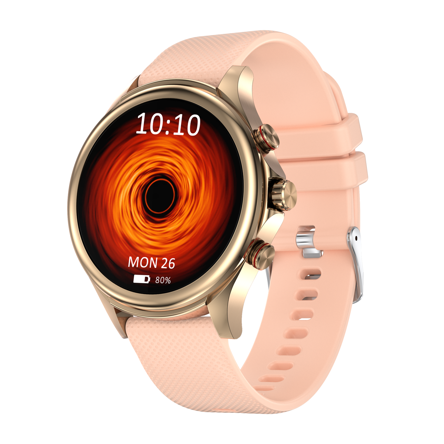 2022 MW One Wearable Temperature Smart Watch Body Temperature Monitor Watch LBS SOS Waterproof Smart Sports Watch