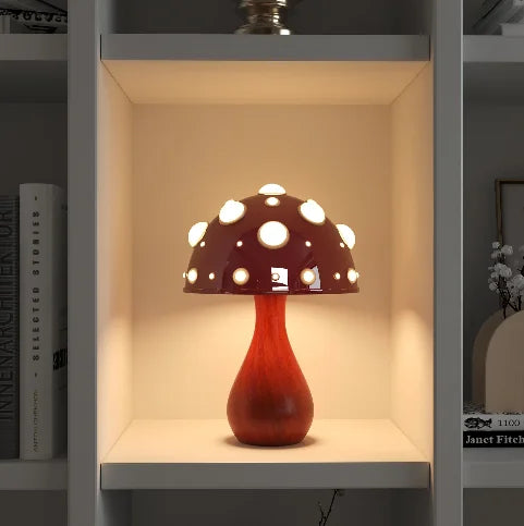 2024 Italy Modern Large and Small  Matsutake  Lamp Modern Indoor Bedside Decorative Table Lamp of Mushroom Lamps