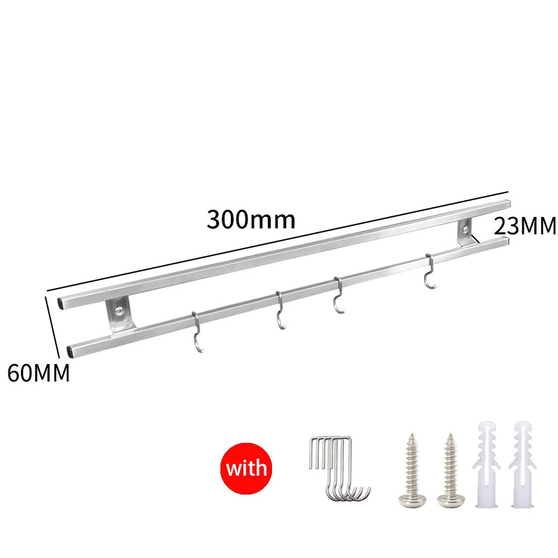 Stainless Steel  Double Knife Bar Magnet Knife Strip for Wall