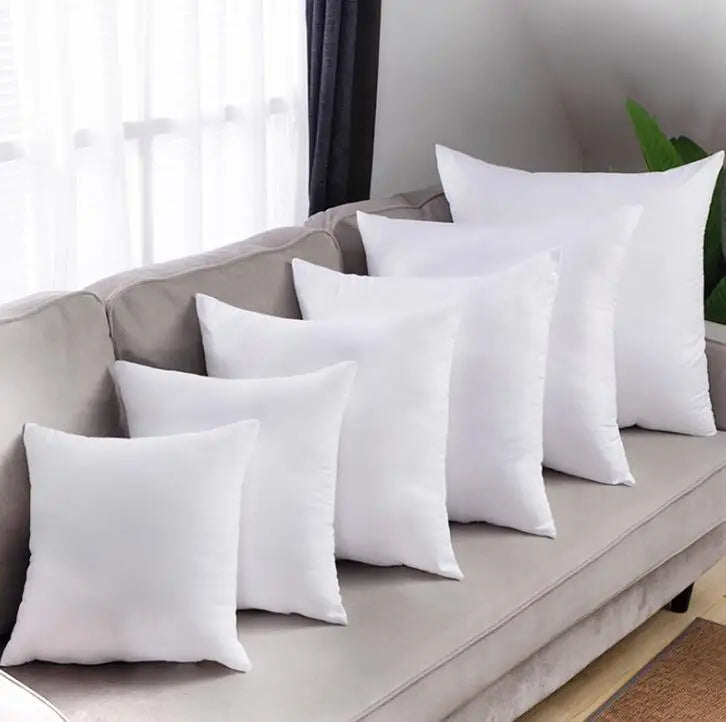 Throw Pillow for Couch Pillows or Bed Decorative Insert Square/100% Polyester Indoor Pillows for Sleeping Comfortable