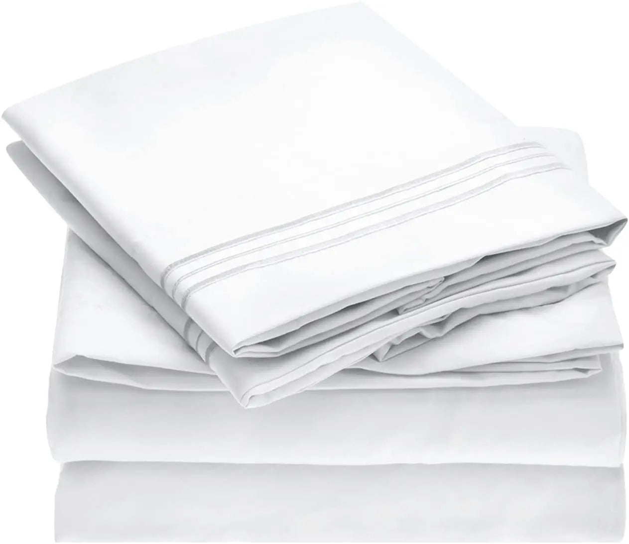 100% Cotton Color 1cm Stripe Hotel Stripe Bedding Sets Duvet Cover Bed Sheet Set With Flat Sheet Fitted Sheet