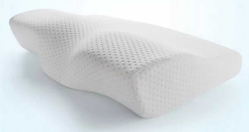 YR Memory Foam Pillow for Sleep Cervical Pillows Butterfly Shaped Memory Pillows Relax the Cervical Spine Adult Slow Rebound
