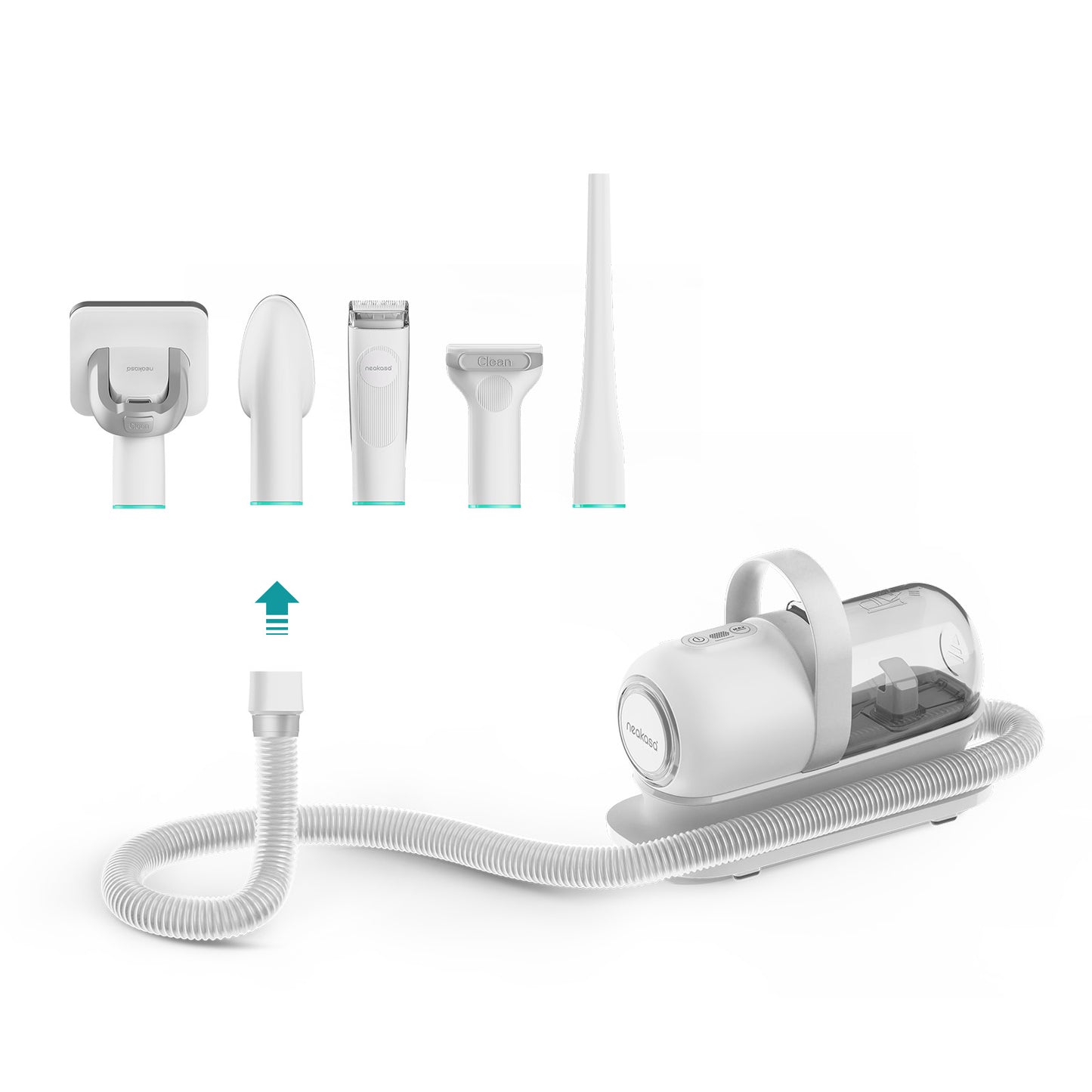 Neabot P1 Pro Pet Hair Tools 5 in One Dog Vacuum Cleaner