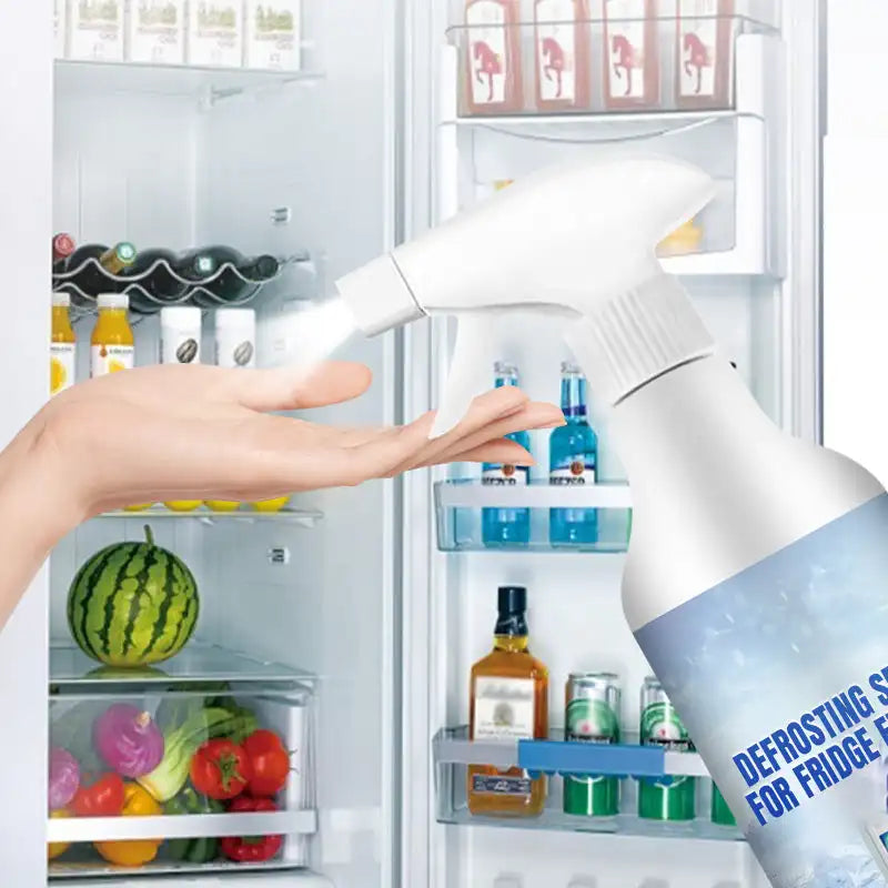 120ml Refrigerator Defrosting Agent Fridge Freezer Defrosting Spray Household Freezer Snow Melting Deicing Agent