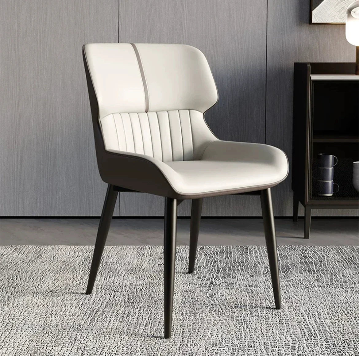 Minimalist Modern Chairs Individual Armchair Wooden Chair Hotel Dining Luxury Mid Century Table Sandalye Room Comfortable