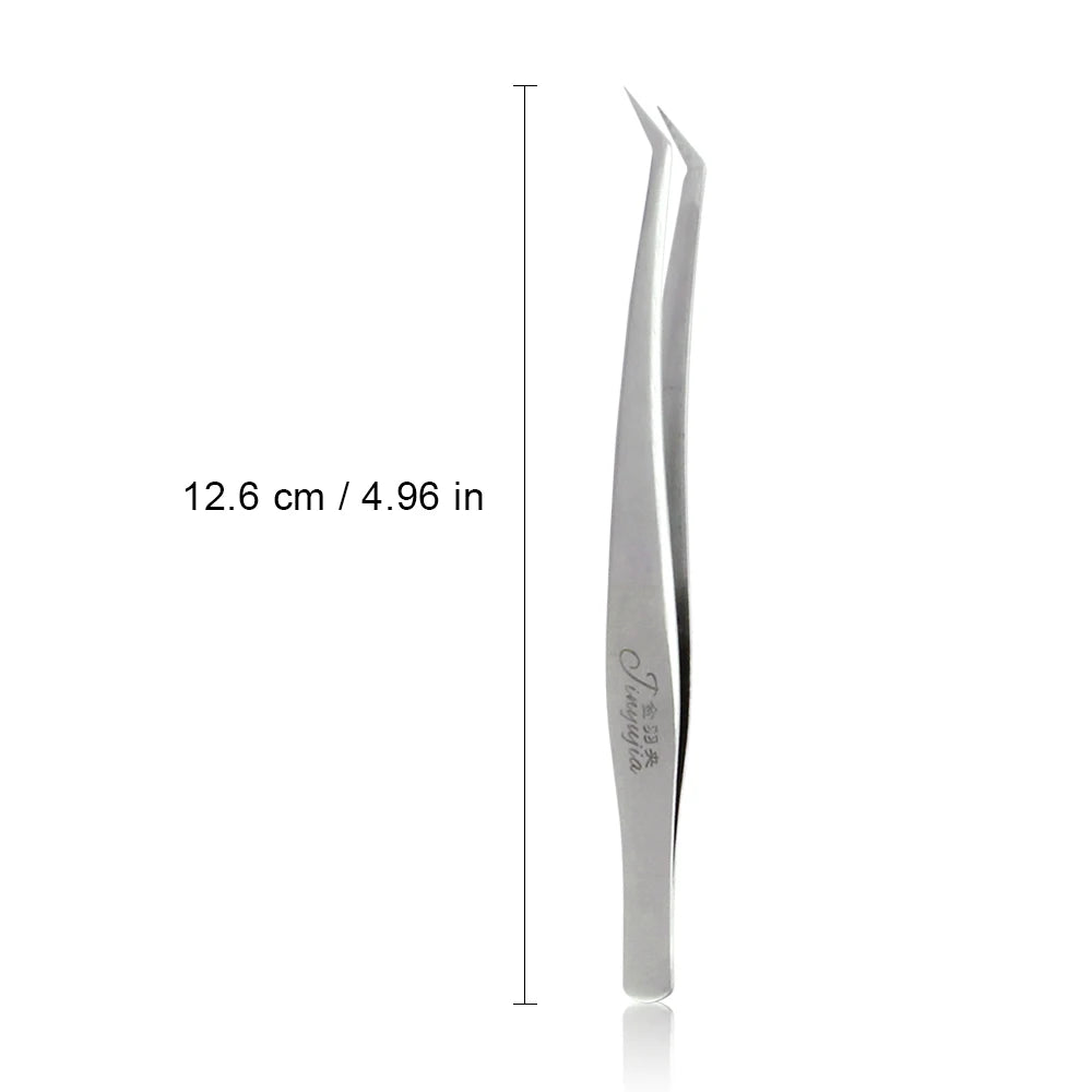VETUS Eyelash Extension Tweezers Volume Lashes Stainless Steel Tweezer Non-Magnetic Eyelashes Tools Professional Makeup Tool