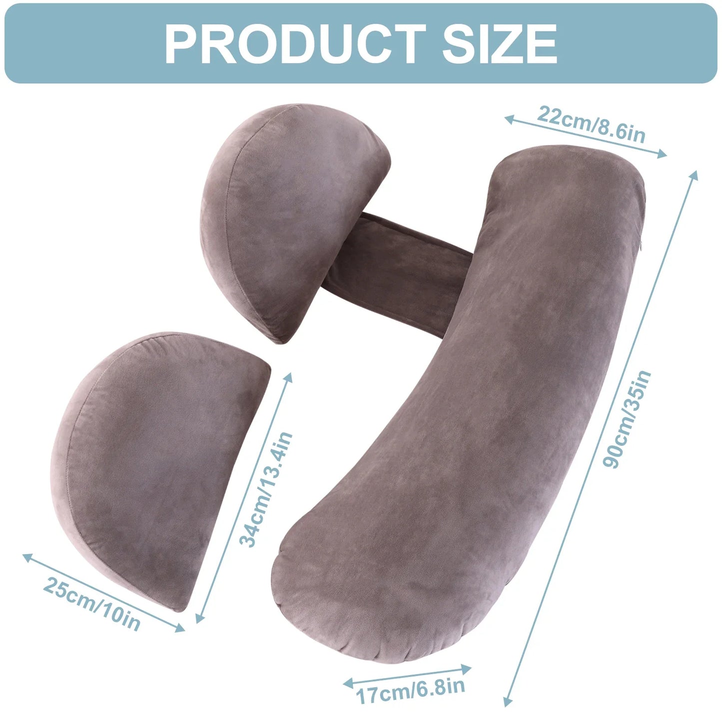 U Shape Maternity Pillows Pregnancy Body Pillow Pregnant Women Side Sleepers Bedding Pillows Dropshipping