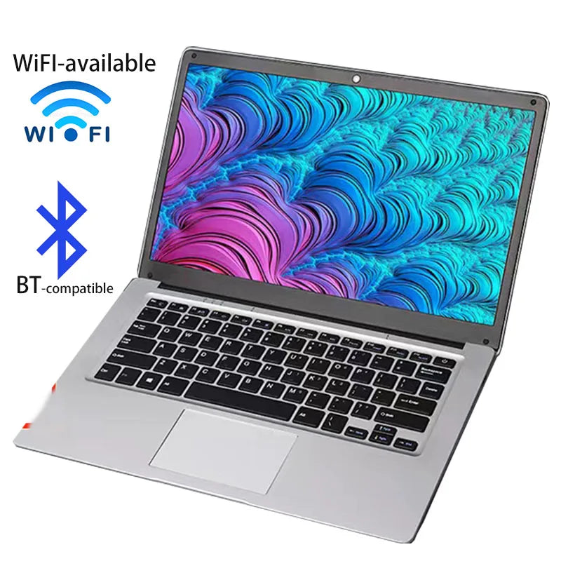 Molosuper 14 Inch Cheap Notebook Windows 10 6GB RAM SSD Student Laptop Portable Laptops Wifi Computer