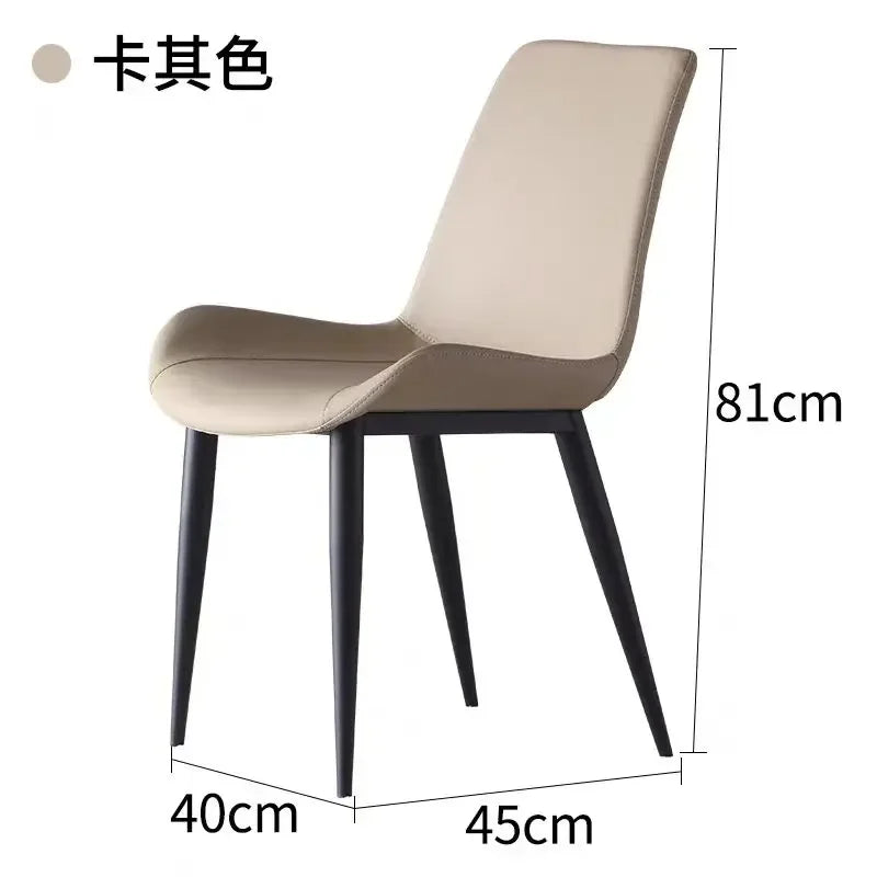 Dining Chair Chairs for Kitchen Furniture Sets Children's Table Wooden Home Room Living Relaxing Cafe Minimalist Nordic Modern